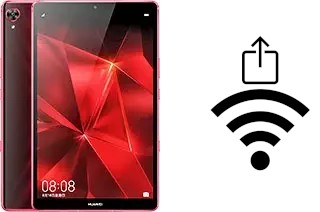 Como gerar um código QR com a senha Wifi em um Huawei MediaPad M6 Turbo 8.4