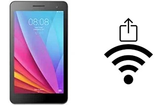 Como gerar um código QR com a senha Wifi em um Huawei MediaPad T1 7.0 Plus