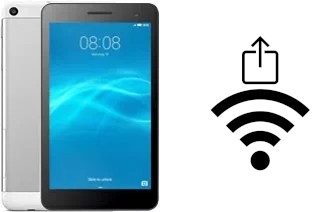 Como gerar um código QR com a senha Wifi em um Huawei MediaPad T2 7.0