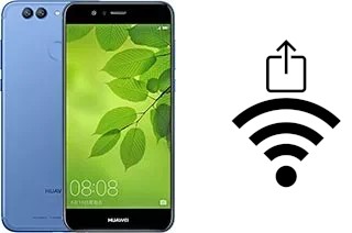 Como gerar um código QR com a senha Wifi em um Huawei nova 2 plus