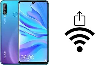 Como gerar um código QR com a senha Wifi em um Huawei nova 4e