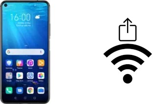 Como gerar um código QR com a senha Wifi em um Huawei nova 5T Pro