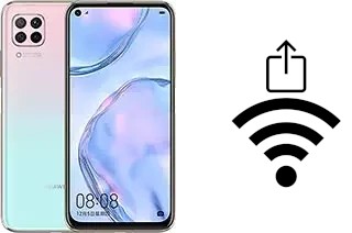 Como gerar um código QR com a senha Wifi em um Huawei nova 6 SE