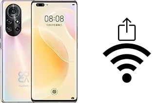 Como gerar um código QR com a senha Wifi em um Huawei nova 8 Pro 4G