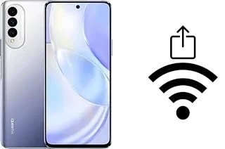 Como gerar um código QR com a senha Wifi em um Huawei nova 8 SE Youth