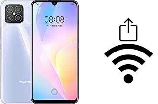 Como gerar um código QR com a senha Wifi em um Huawei nova 8 SE