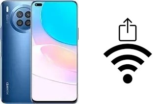 Como gerar um código QR com a senha Wifi em um Huawei nova 8i