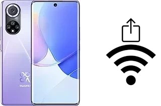 Como gerar um código QR com a senha Wifi em um Huawei nova 9