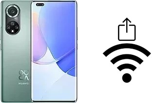 Como gerar um código QR com a senha Wifi em um Huawei nova 9 Pro