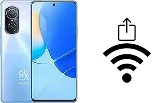 Como gerar um código QR com a senha Wifi em um Huawei nova 9 SE 5G