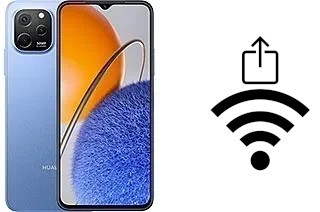 Como gerar um código QR com a senha Wifi em um Huawei Enjoy 50z