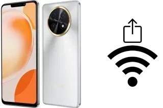 Como gerar um código QR com a senha Wifi em um Huawei nova Y91