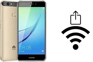 Como gerar um código QR com a senha Wifi em um Huawei nova