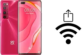 Como gerar um código QR com a senha Wifi em um Huawei nova 7 Pro 5G