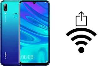 Como gerar um código QR com a senha Wifi em um Huawei P smart plus