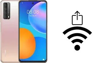 Como gerar um código QR com a senha Wifi em um Huawei Y7a