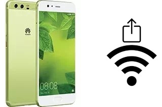 Como gerar um código QR com a senha Wifi em um Huawei P10 Plus