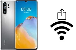 Como gerar um código QR com a senha Wifi em um Huawei P30 Pro New Edition