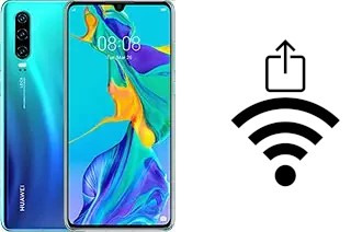 Como gerar um código QR com a senha Wifi em um Huawei P30