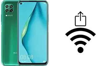 Como gerar um código QR com a senha Wifi em um Huawei P40 lite