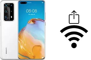 Como gerar um código QR com a senha Wifi em um Huawei P40 Pro+