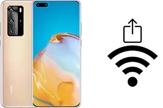 Como gerar um código QR com a senha Wifi em um Huawei P40 Pro