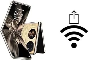 Como gerar um código QR com a senha Wifi em um Huawei P50 Pocket