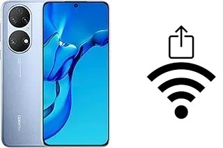 Como gerar um código QR com a senha Wifi em um Huawei P50E