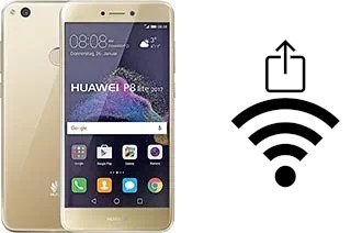 Como gerar um código QR com a senha Wifi em um Huawei P8 Lite (2017)