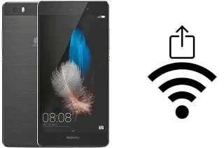 Como gerar um código QR com a senha Wifi em um Huawei P8lite