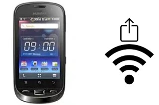 Como gerar um código QR com a senha Wifi em um Huawei U8520 Duplex