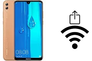 Como gerar um código QR com a senha Wifi em um Huawei Y Max