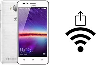 Como gerar um código QR com a senha Wifi em um Huawei Y3II