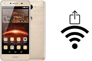 Como gerar um código QR com a senha Wifi em um Huawei Y5II