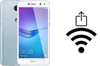 Como gerar um código QR com a senha Wifi em um Huawei Y5 (2017)