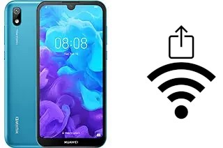 Como gerar um código QR com a senha Wifi em um Huawei Y5 (2019)