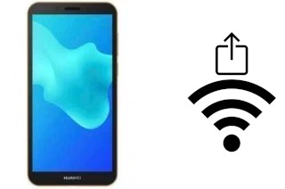 Como gerar um código QR com a senha Wifi em um Huawei Y5 Neo