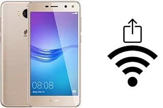 Como gerar um código QR com a senha Wifi em um Huawei Y6 (2017)