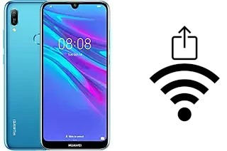 Como gerar um código QR com a senha Wifi em um Huawei Y6 (2019)