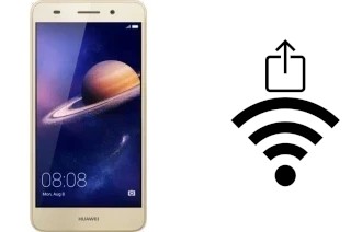 Como gerar um código QR com a senha Wifi em um Huawei Y6 II