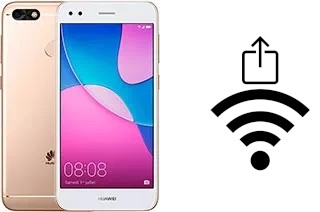 Como gerar um código QR com a senha Wifi em um Huawei P9 lite mini