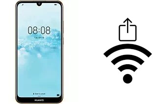 Como gerar um código QR com a senha Wifi em um Huawei Y6 Pro (2019)