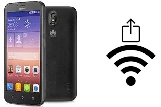 Como gerar um código QR com a senha Wifi em um Huawei Y625