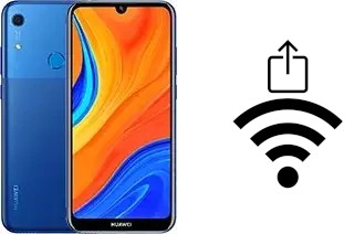 Como gerar um código QR com a senha Wifi em um Huawei Y6s (2019)