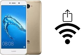 Como gerar um código QR com a senha Wifi em um Huawei Y7