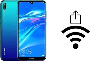 Como gerar um código QR com a senha Wifi em um Huawei Y7 Pro (2019)