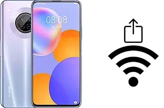 Como gerar um código QR com a senha Wifi em um Huawei Y9a