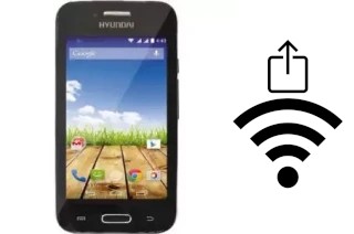 Como gerar um código QR com a senha Wifi em um Hyundai E415