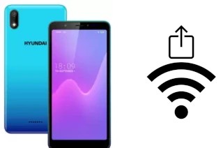 Como gerar um código QR com a senha Wifi em um Hyundai L553