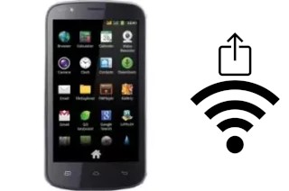 Como gerar um código QR com a senha Wifi em um iBall IBall ANDI 4-3A